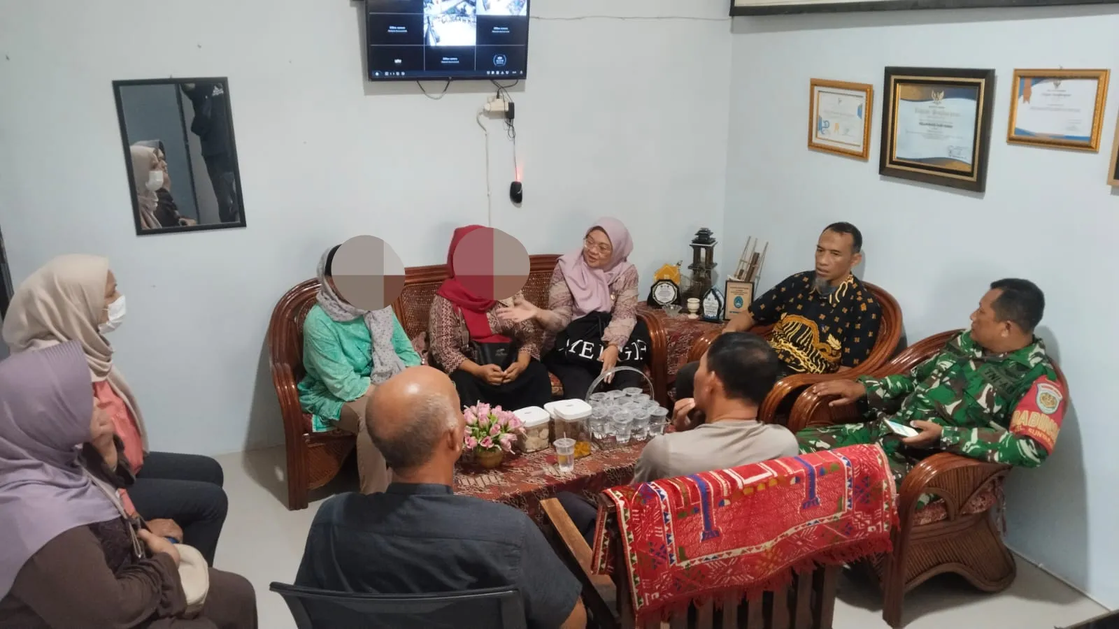 Babinsa Sunyaragi Bertindak Cepat Atas Aduan Kasus Asusila di Wilayahnya