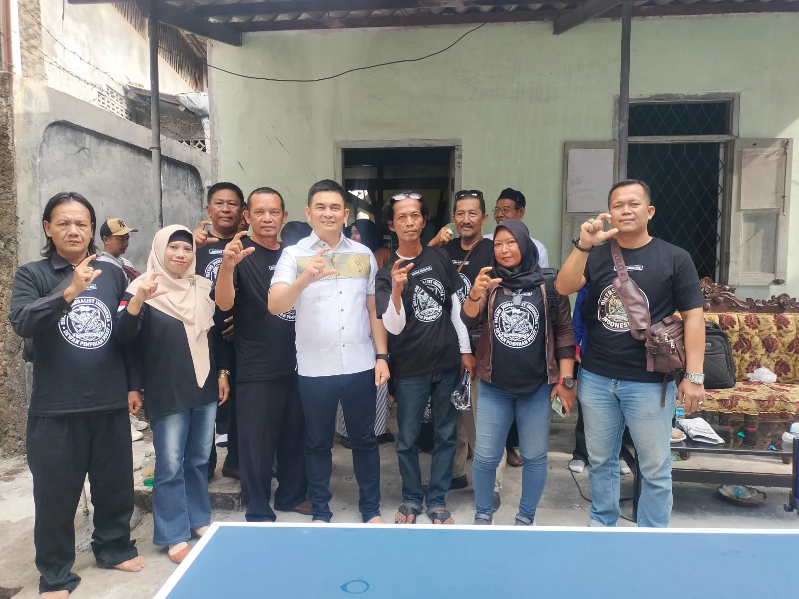 Bersama Kapolres Kota Cirebon, DPP BJI Cirebon Jalin Kolaborasi Melalui Halal Bihalal PWI Kota Cirebon 