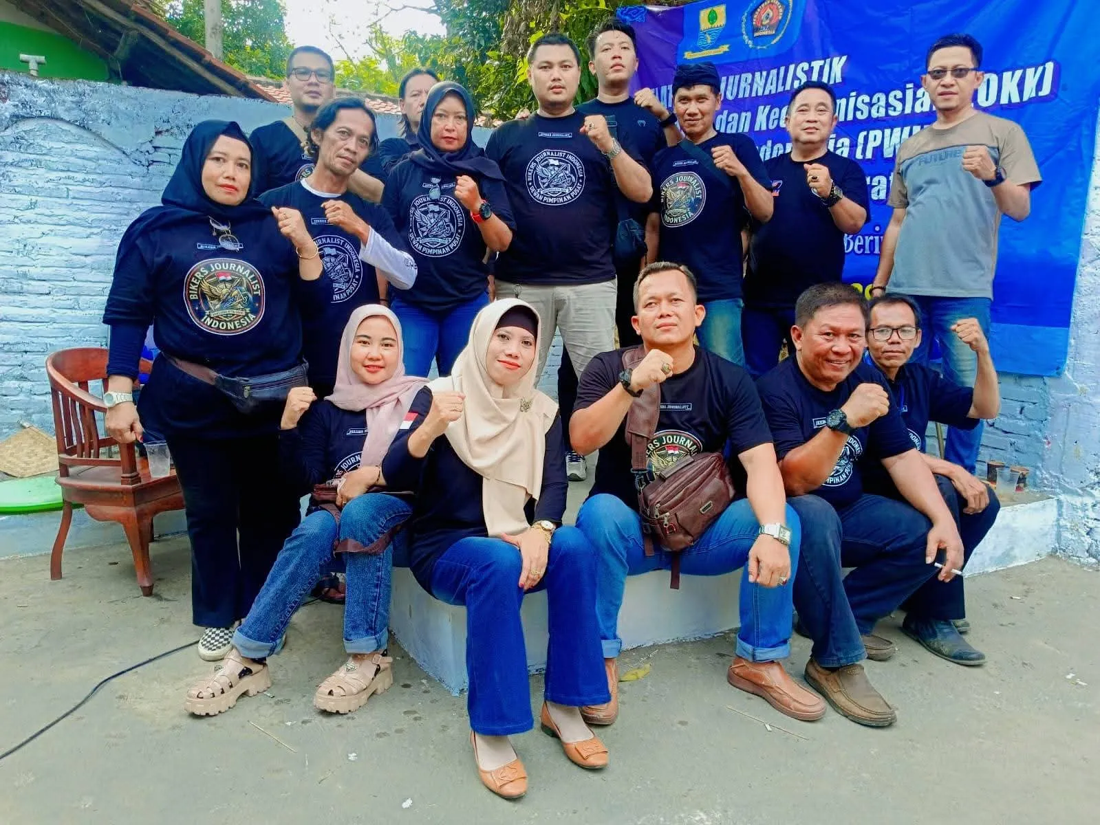 Jalin Kolaborasi DPP BJI Cirebon Hadiri Undangan Halal Bihalal PWI Kota Cirebon 