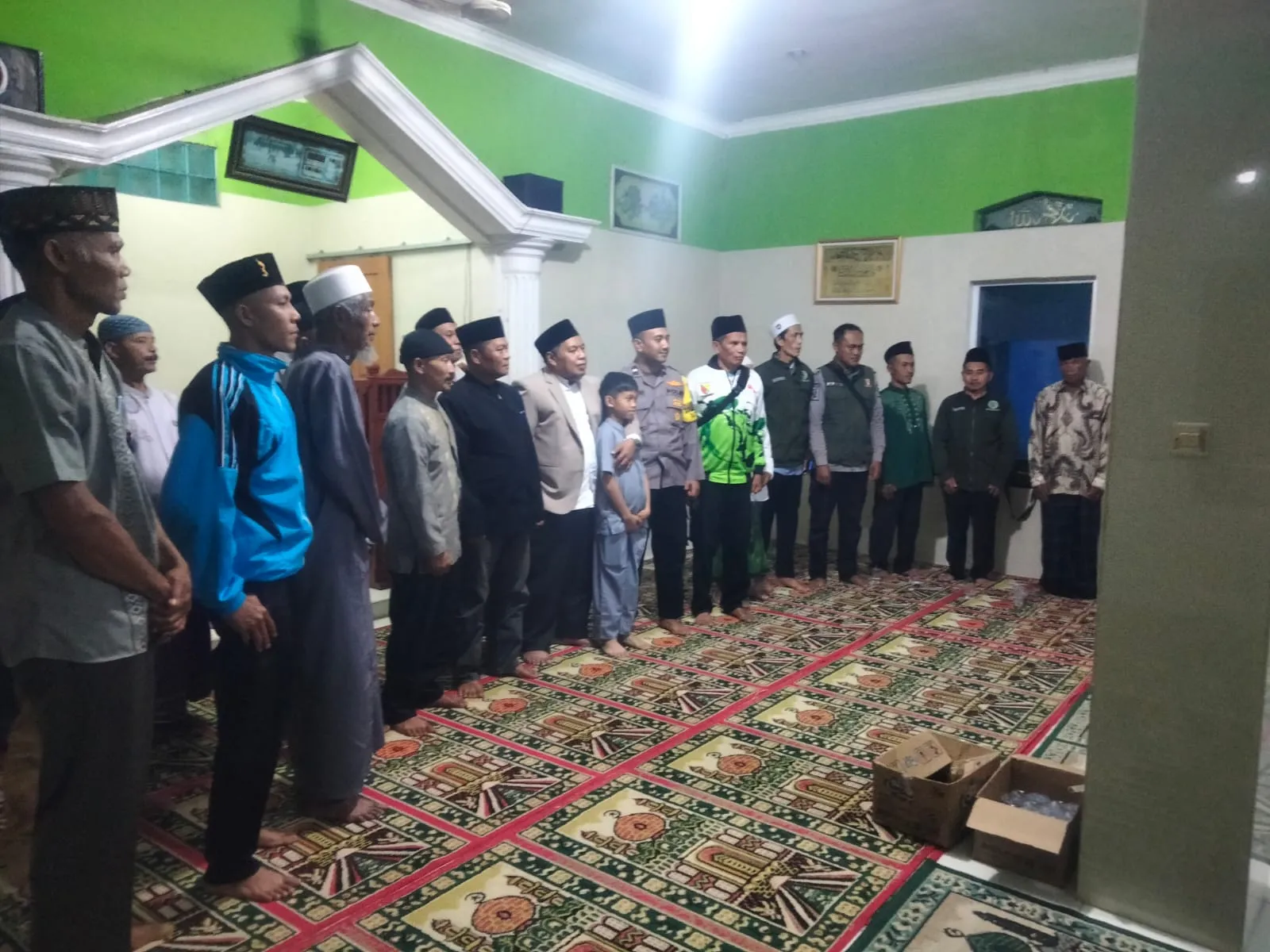 Malam Nuzulul Qur'an, Pemerintah Desa Mangunjaya Gelar Doa Bersama di Masjid Al-Hikmah