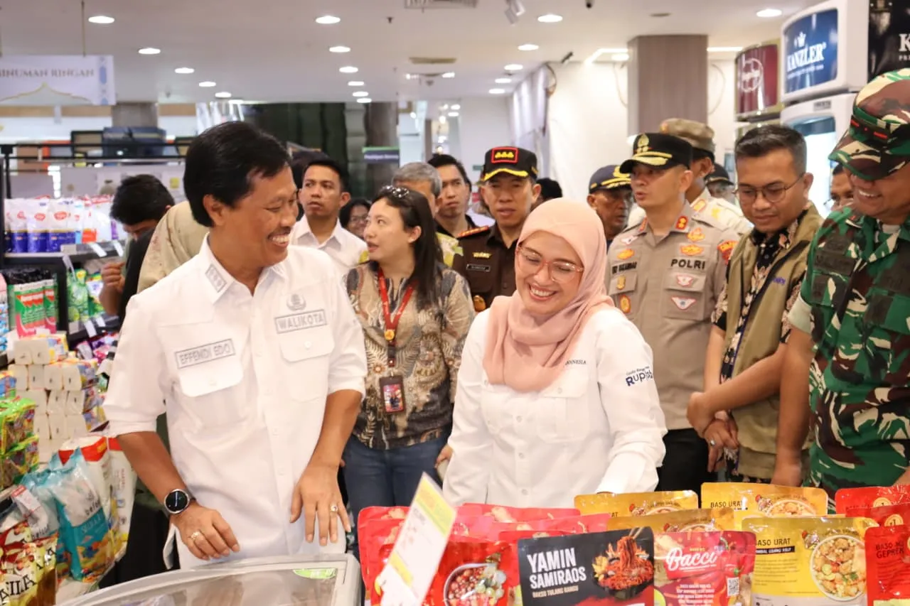Pastikan Stok Pangan dan BBM Aman Jelang Lebaran, Wali Kota Pantau Pasar, SPBU hingga Pusat Perbelanjaan