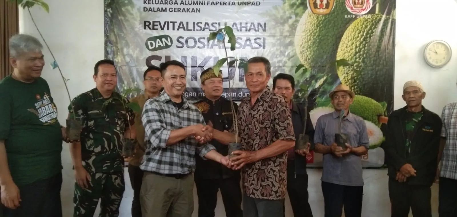Sukun Jadi Andalan, Faperta Unpad Gelar Gerakan Revitalisasi Lahan di Arjasari